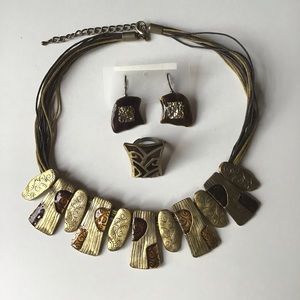 Patrice Breal - Necklace, Ring & Earings
